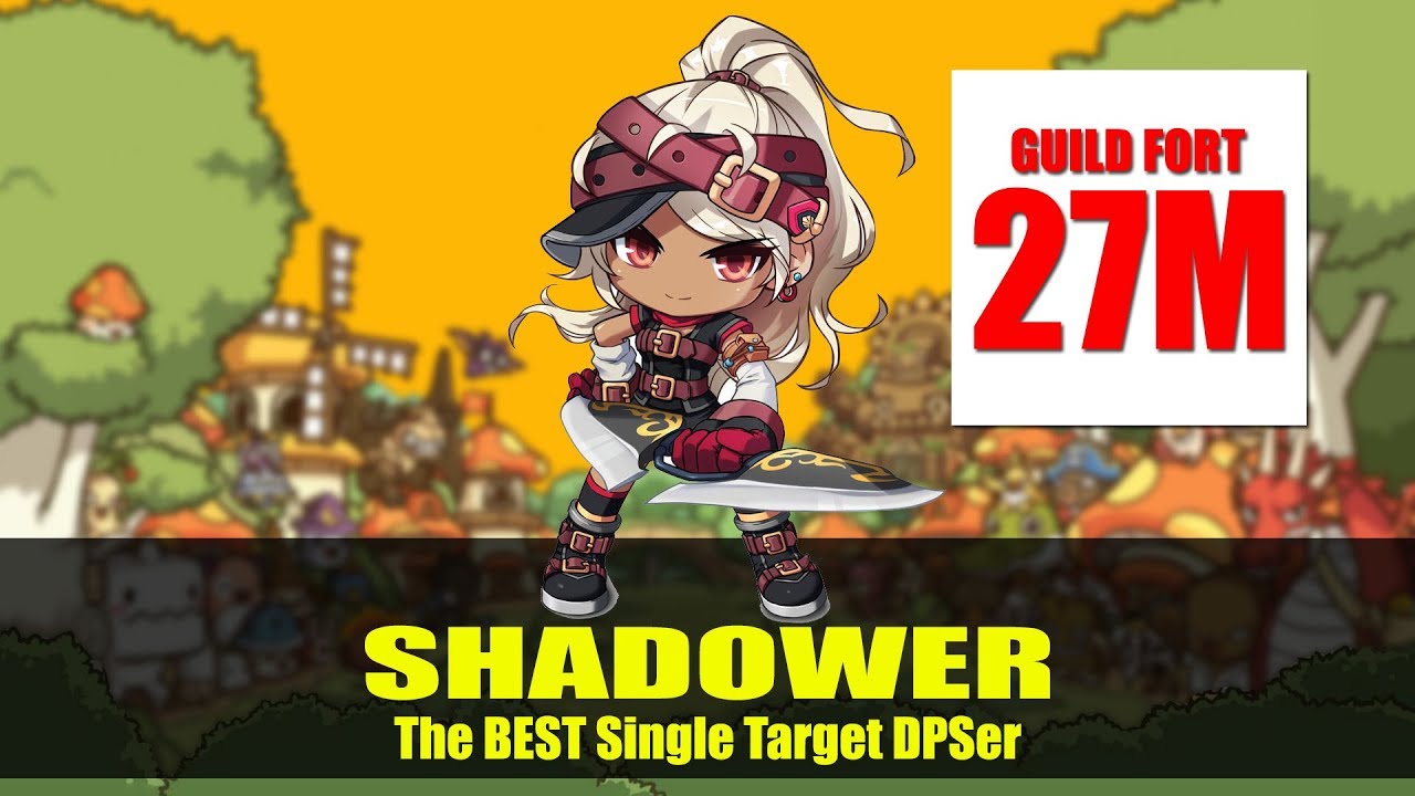 Maplestory m - Shadower - The Best Single Target DPSer - Guild Dungeon