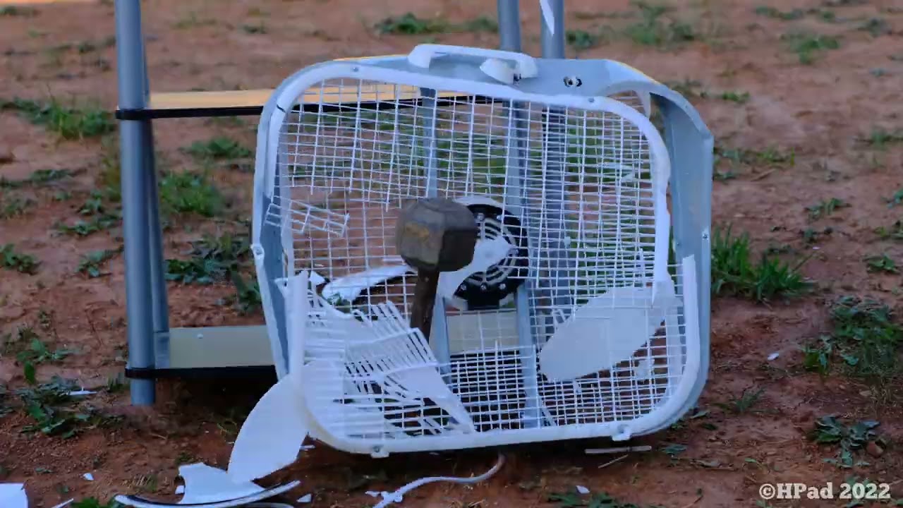Lasko Box Fan Destruction