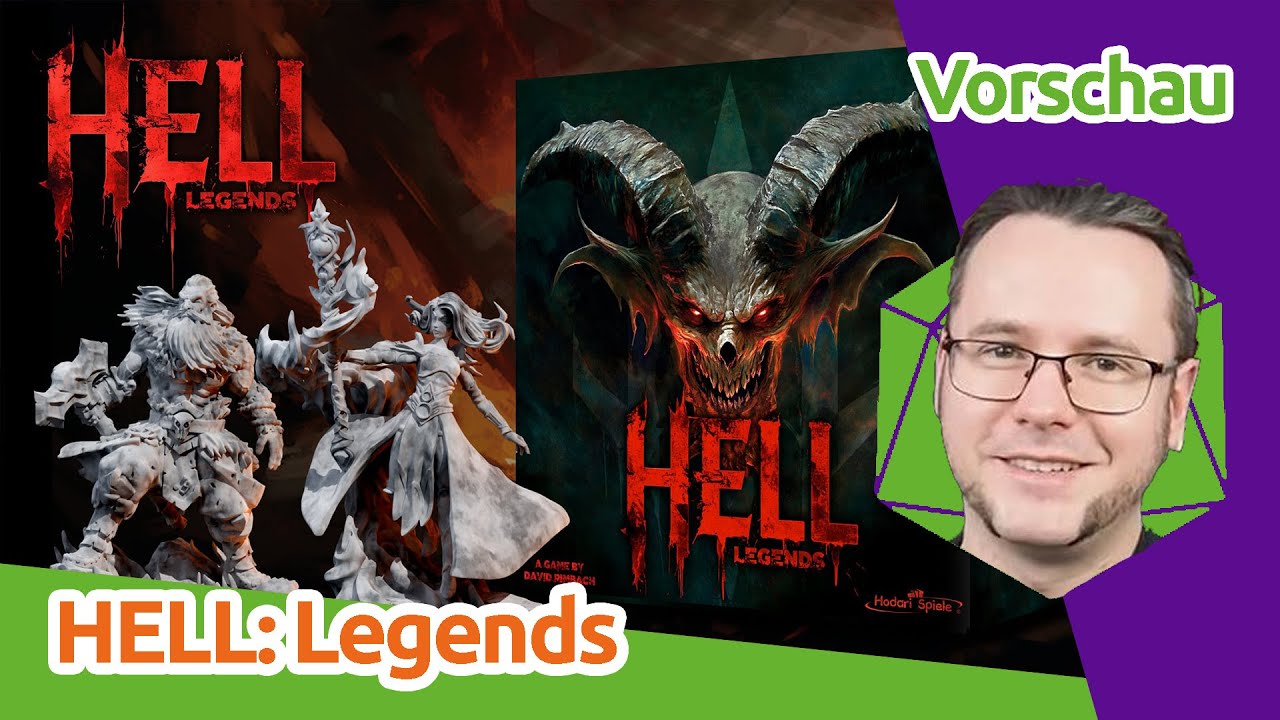 HELL: Legends - Höllisch guter Dungeon-Crawler-Mix - Brettspiel-Prototypen-Vorschau | staygeeky