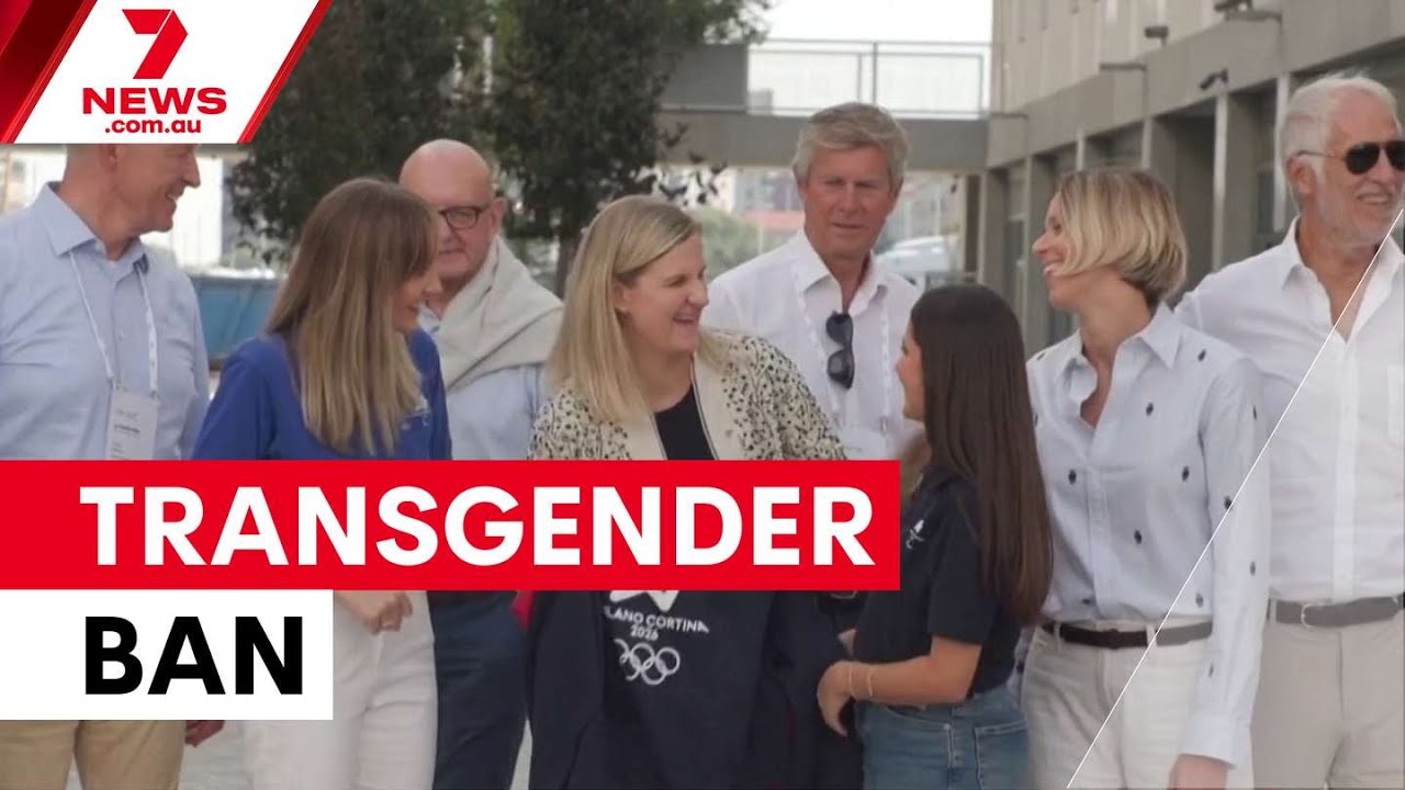 IOC moves closer to transgender athlete ban | 7NEWS