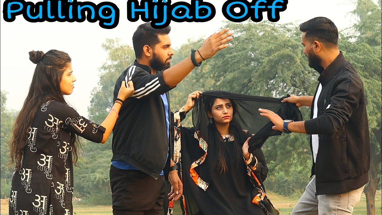 Pulling Hijab Off Experiment ! | Yash Choudhary