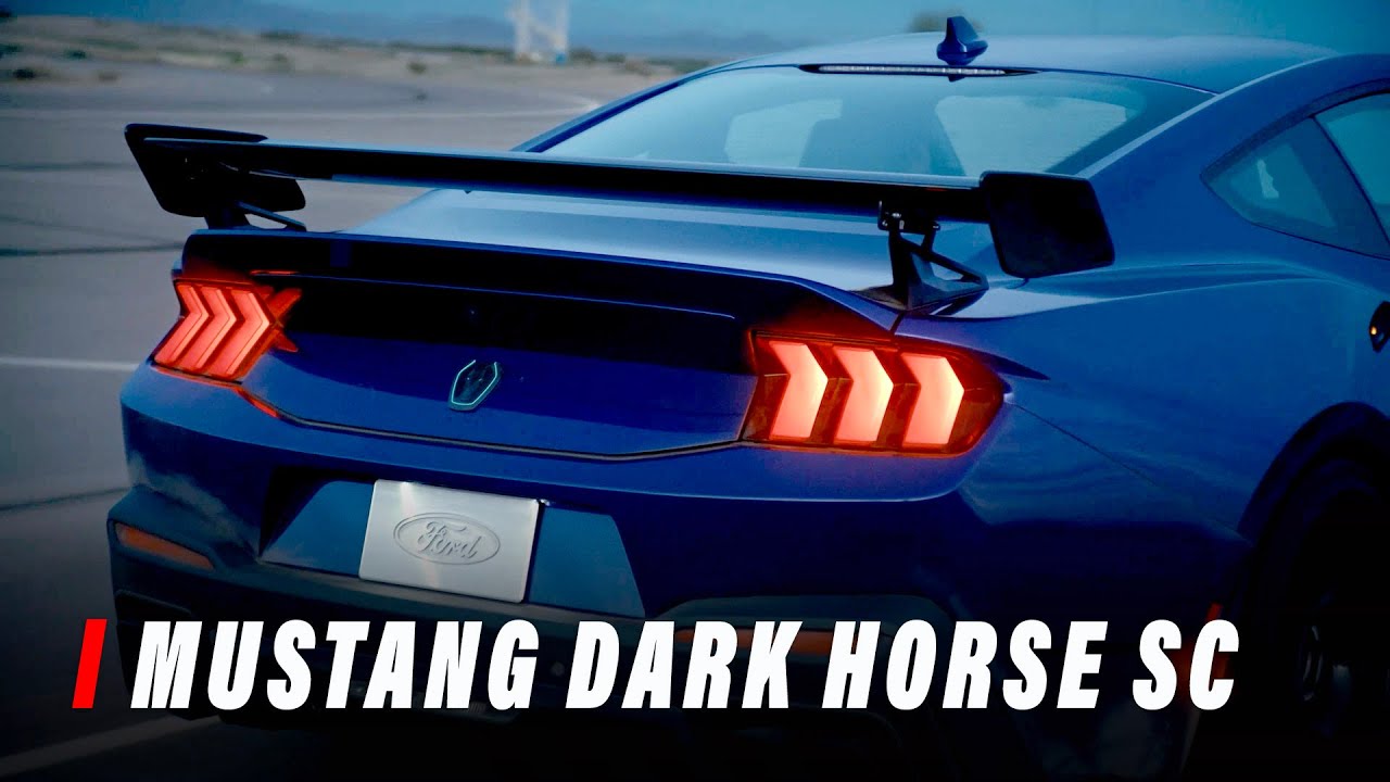 Hear The New Mustang Dark Horse SC Track Pack