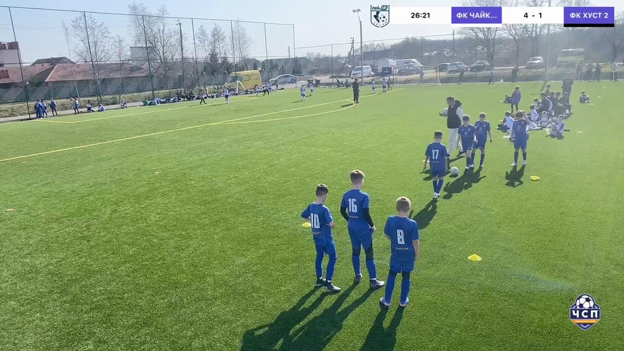 Дитячий турнір Tab.IR U-10( 13-15 березня) р. х
ФК ЧАЙКА ВИШГОРОД VS ФК ХУСТ 2