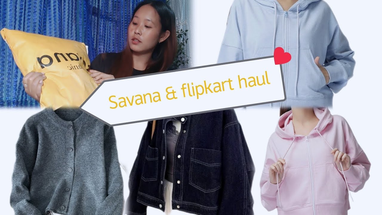 Savana And Flipkart haul Video🛍️||Pinterest Inspired Cardigan 🌸|| Savana Jacket 🧥||Winter Collection