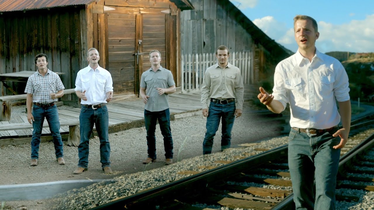 Walk With Me | Gold Rush Town | Official Music Video | Redeemed Quartet #countrymusic