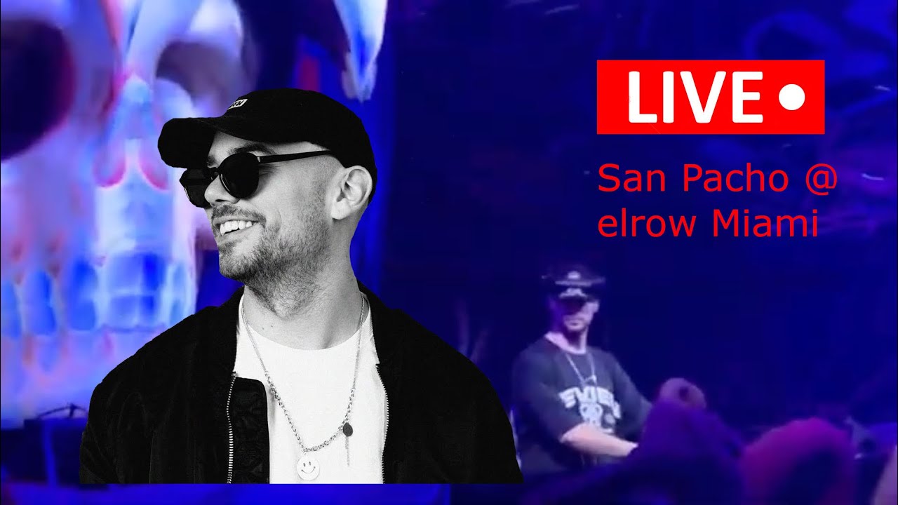 San Pacho @ elrow Miami: Art Basel Week | Full Live DJ Set - 07 DEC 2023