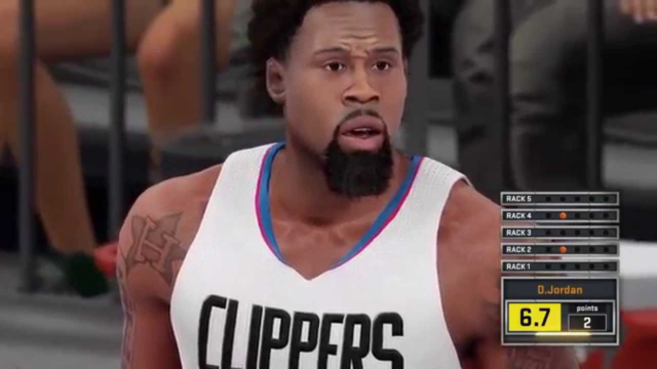 Worst Three-Point Contest Ever? Shaq, Bynum, DeAndre, Cartwright, Wallace, Hayes NBA 2K16
