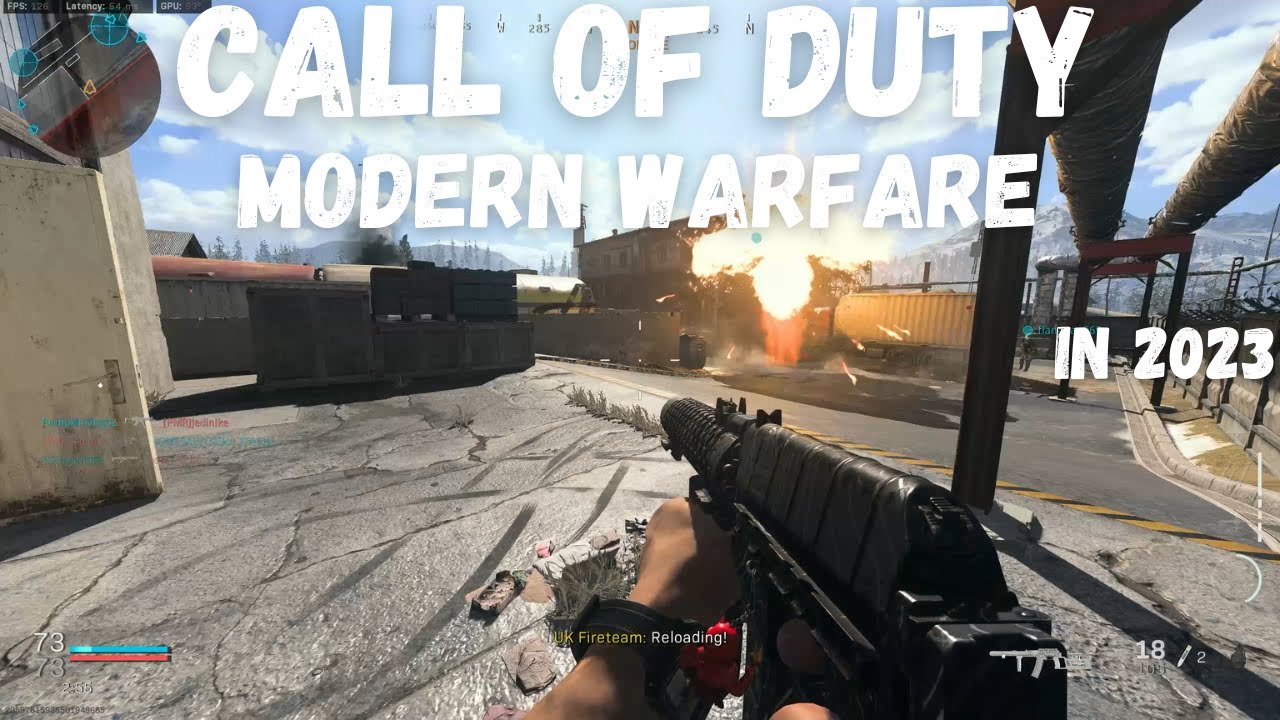 Call of Duty Modern Warfare 2019 | TDM Gameplay in 2023 | No Commentary 4K