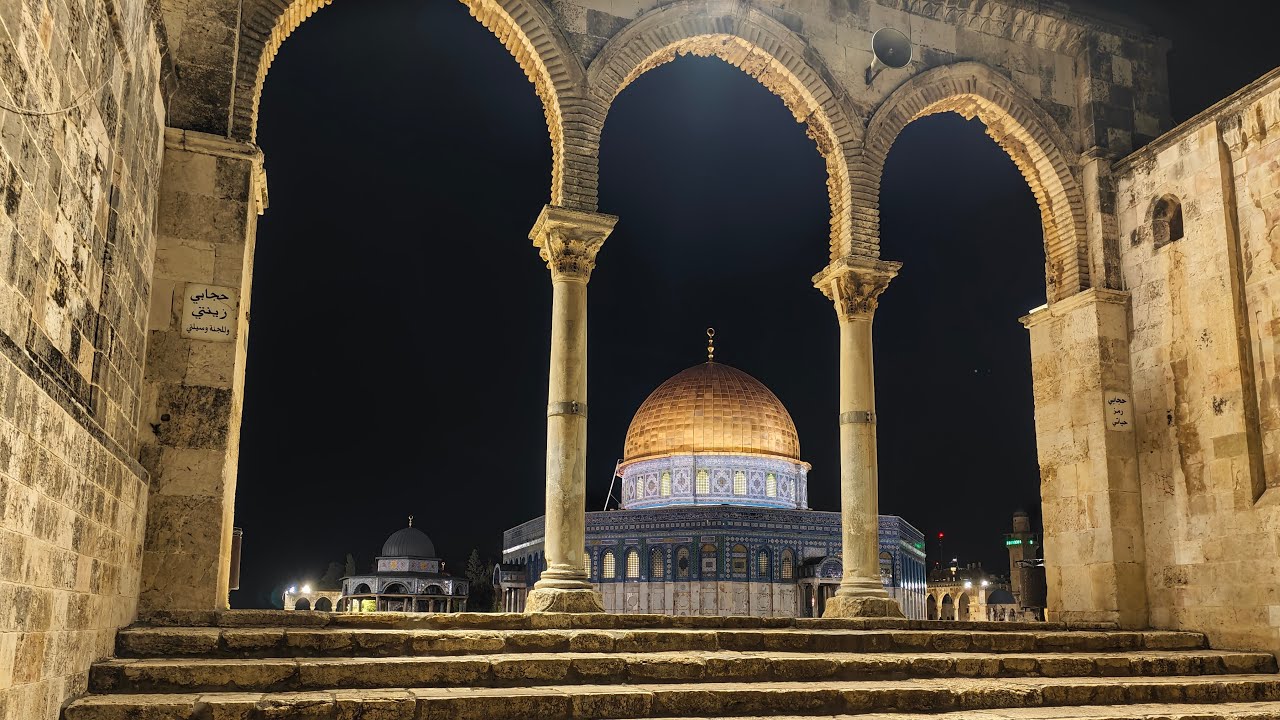 16.12.2025 أذان و صلاة العشاء من المسجد الأقصى المبارك Isha prayer from the blessed Al-Aqsa Mosque