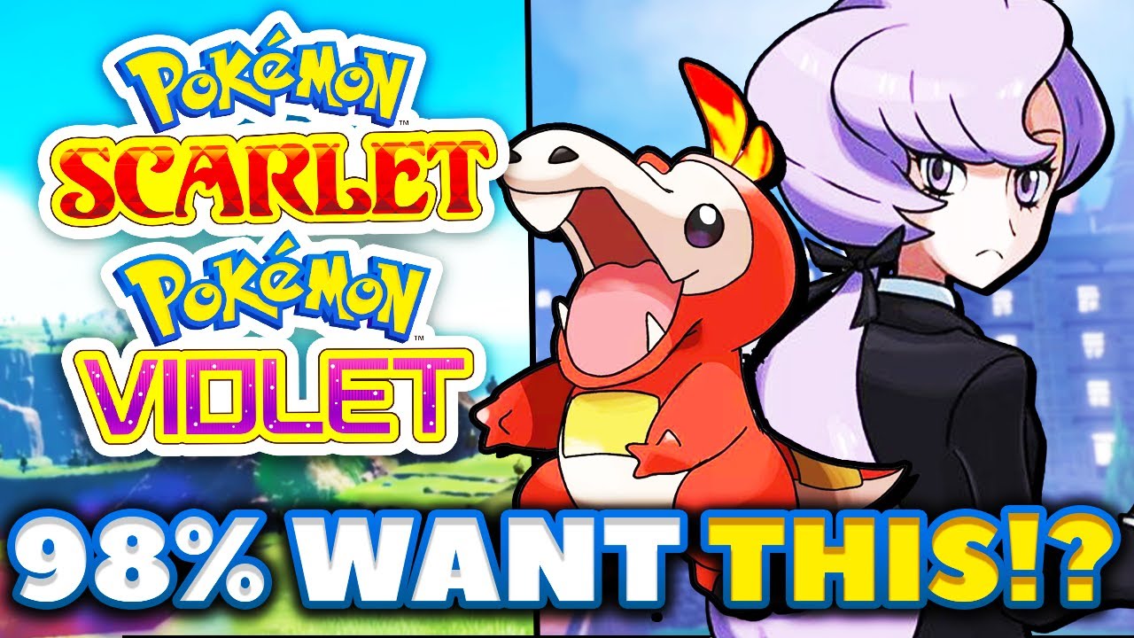 98% OF PLAYERS WANT THIS in Pokemon Scarlet and Violet (Pokemon Rumors)