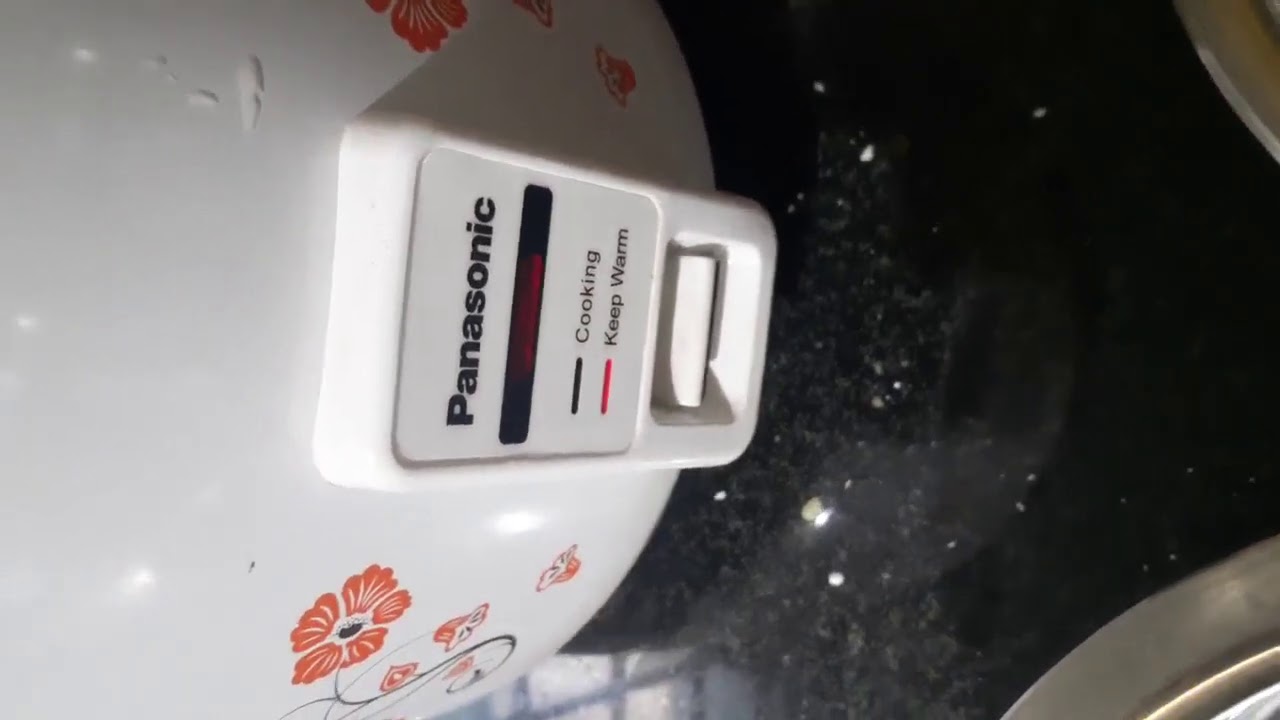How to cook Rice using Panasonic electric cooker