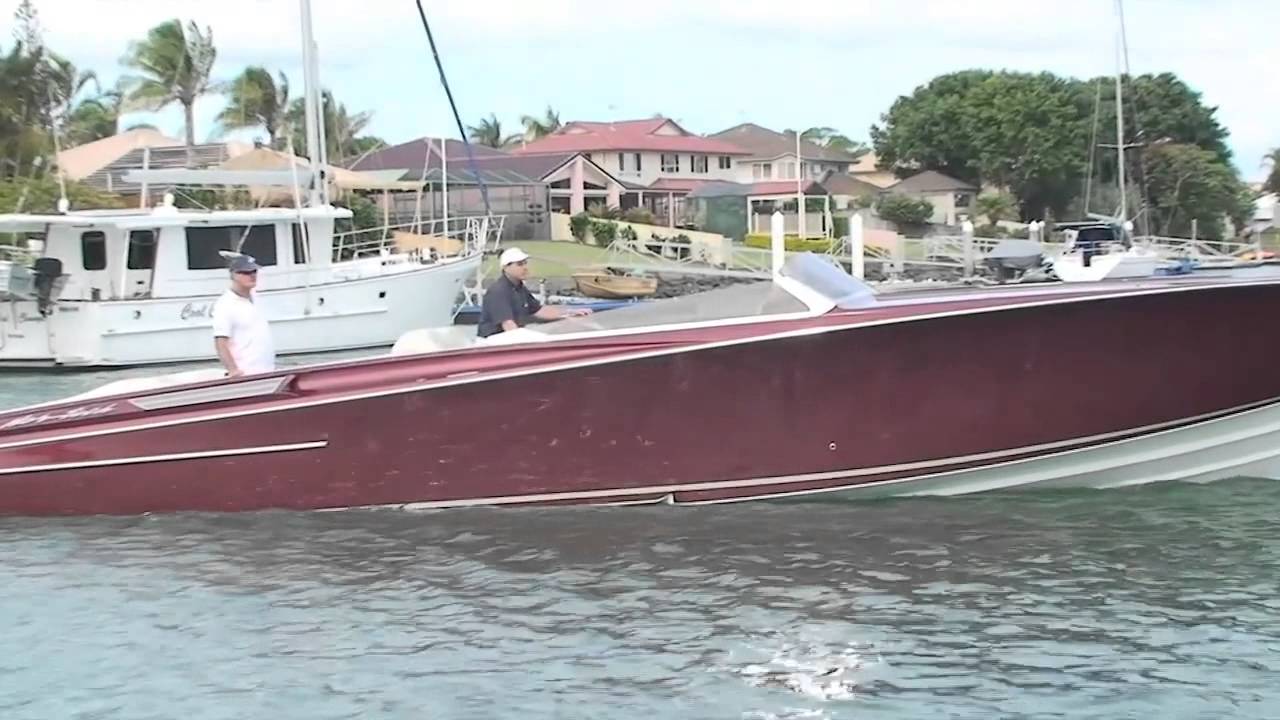 Micheal Mastry talks about his new Yanmar 8LV engines with Joystick controls