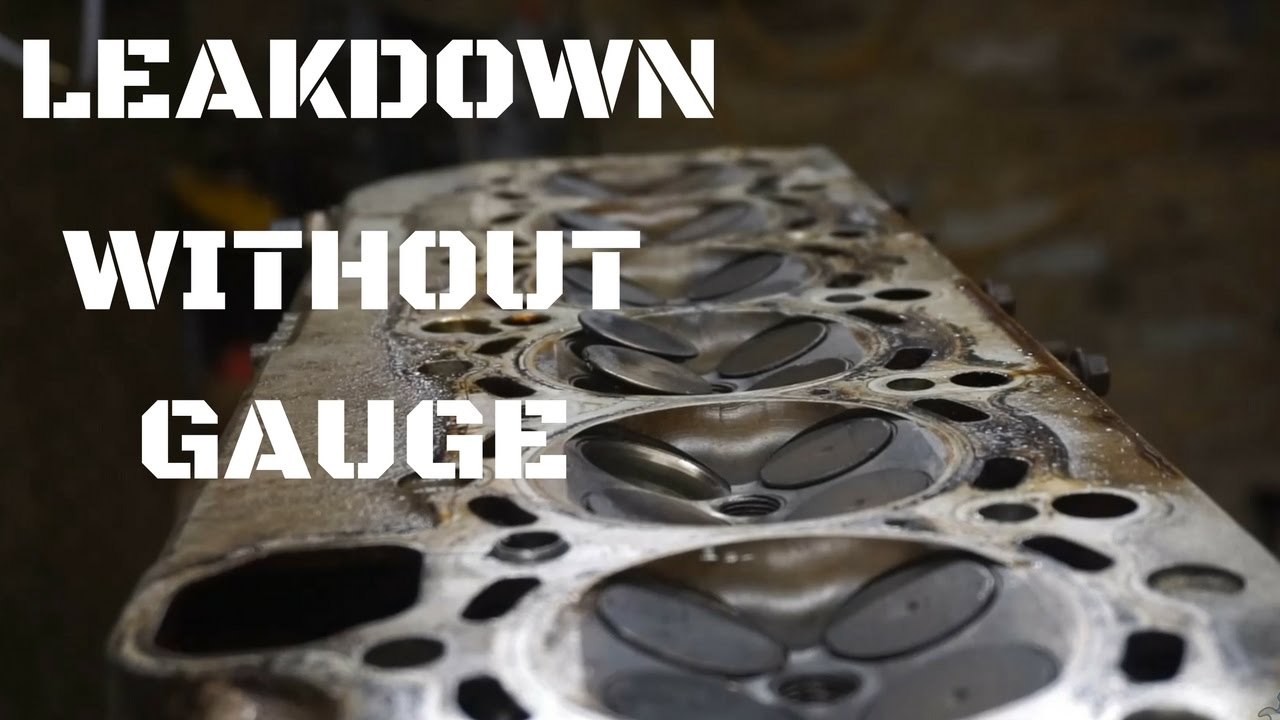 BMW LEAKDOWN TEST without gauge