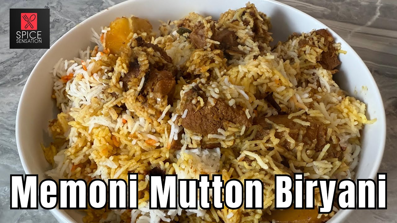 Memoni Mutton Biryani with Shan Masala by Spice Sensation  #muttonbiryani #biryani #biryanirecipe 