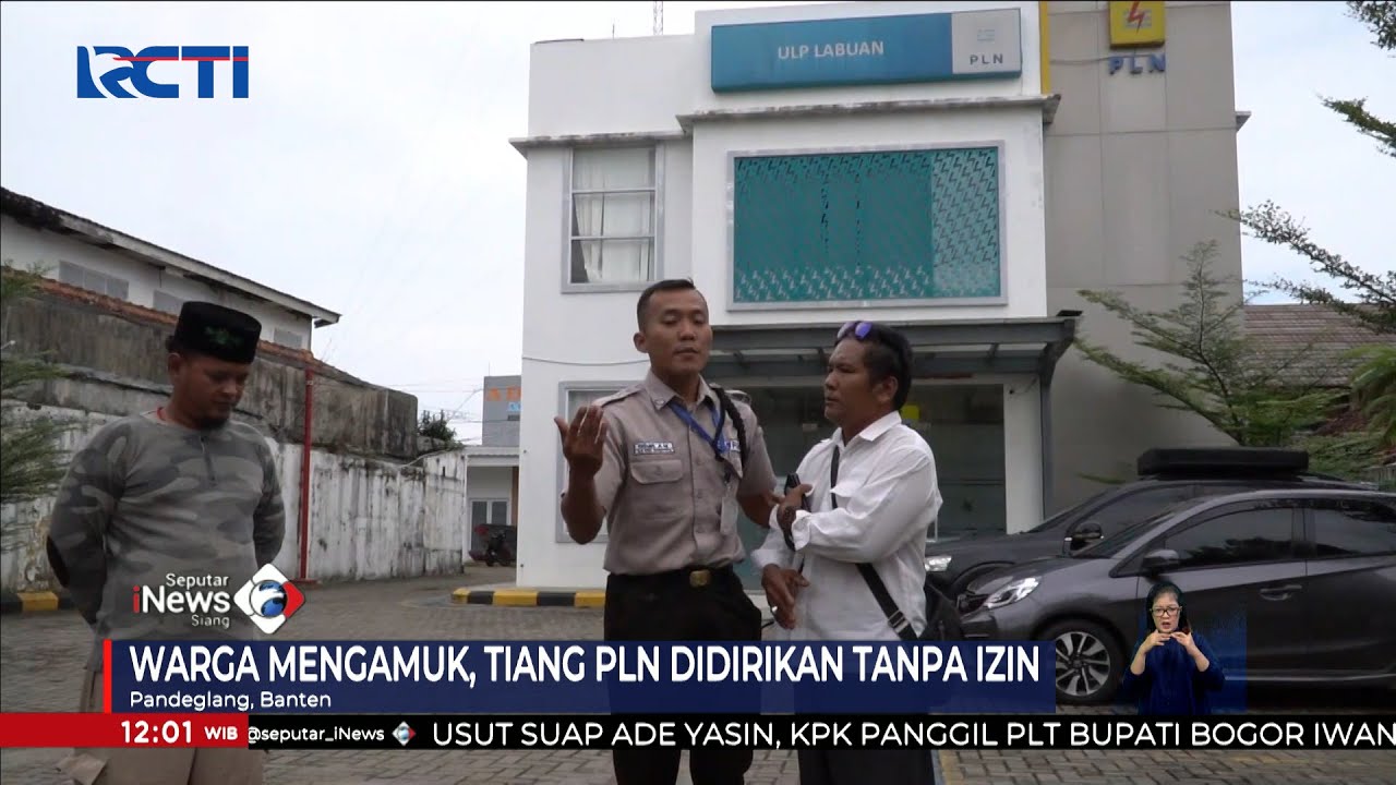 Tiang Listrik PLN Belum Dicabut, Pemilik Tanah Mengamuk #SeputariNewsSiang 14/06