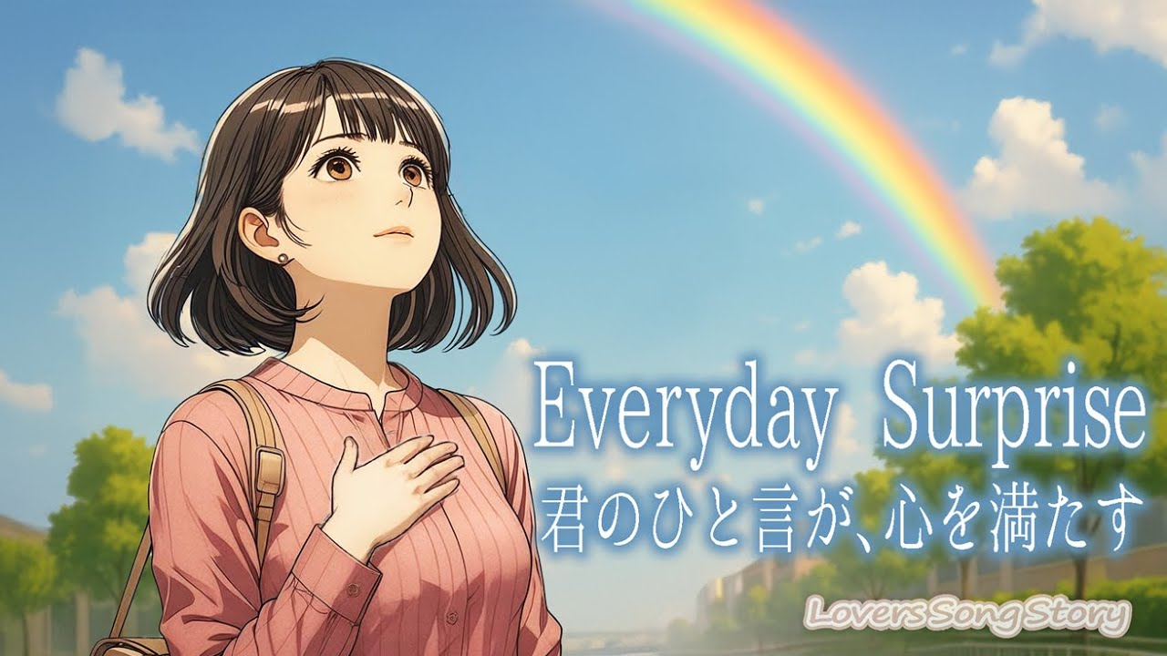 君のひと言が特別になる『Everyday Surprise』　【オリジナル恋愛ソング】