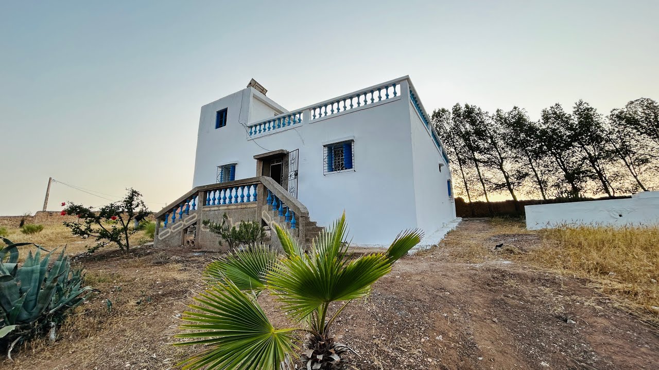 Ferme à 5 min de Safi : terrain 4600 mètres + maison 120 mètres