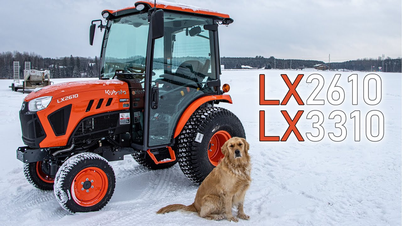 Kubota LX Series - LX2610 and LX3310!