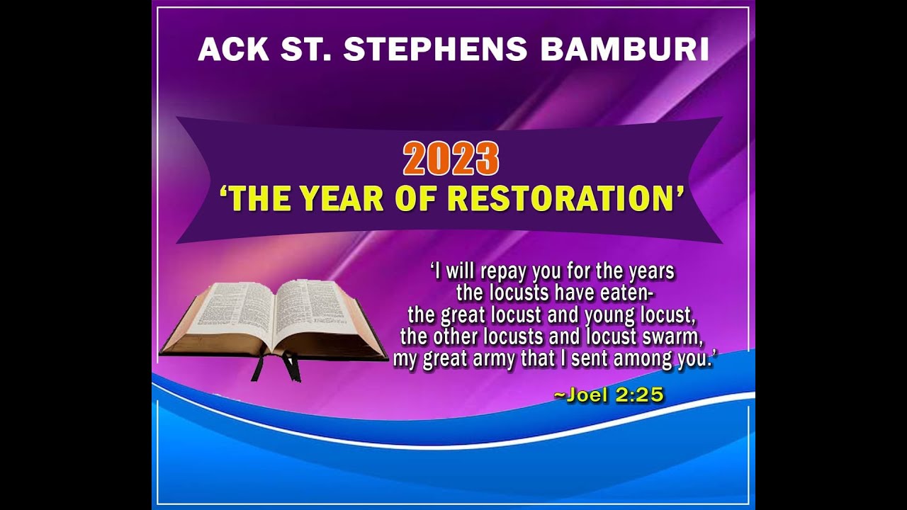 ACK ST. STEPHENS' CHURCH BAMBURI FACTORY PARISH LIVE _STREAM 10TH JULY, 2023