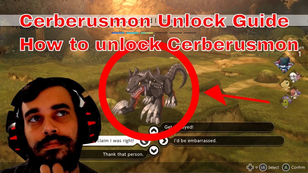 Digimon Survive How to get Cerberusmon!! Answers to Questions!