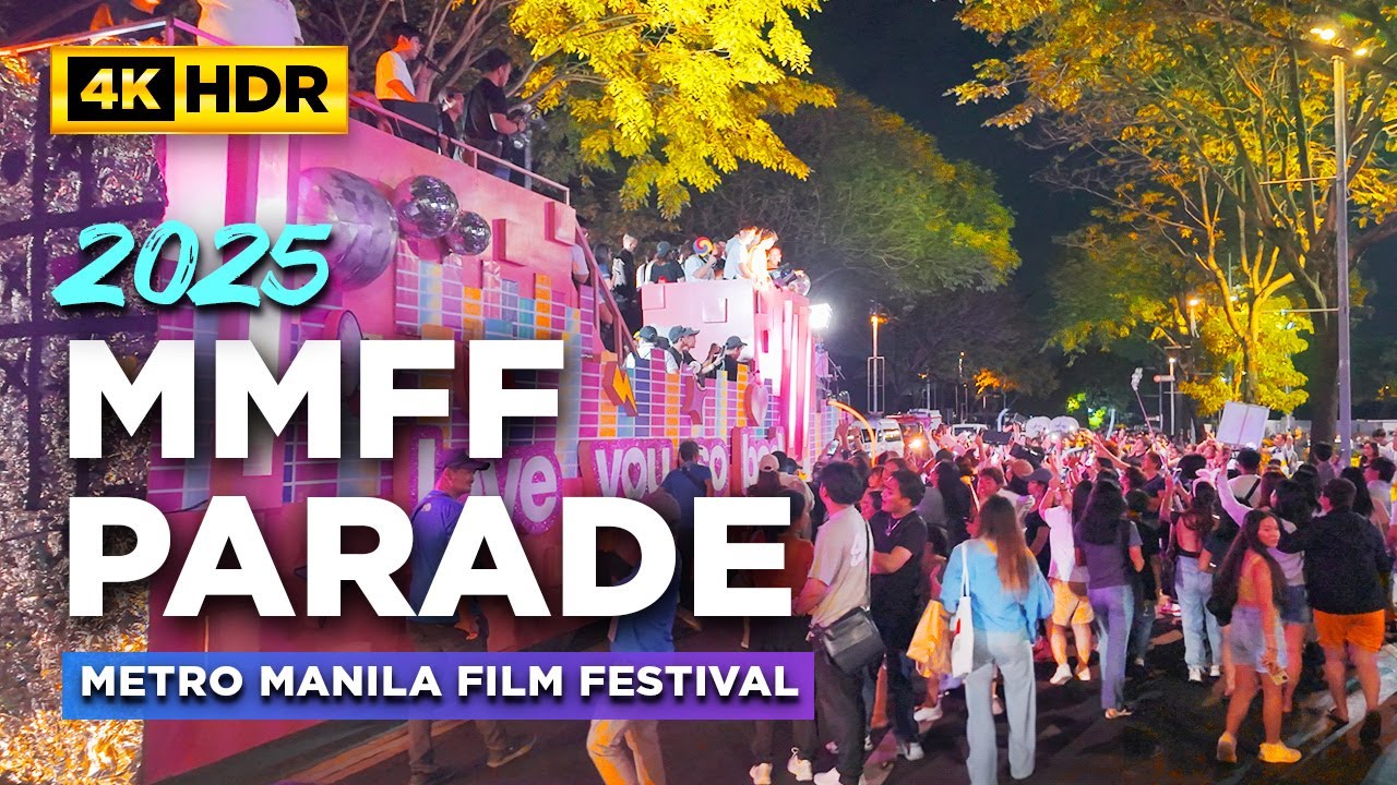 MMFF 2025 PARADE of Stars | The Metro Manila Film Festival Event at Circuit Makati