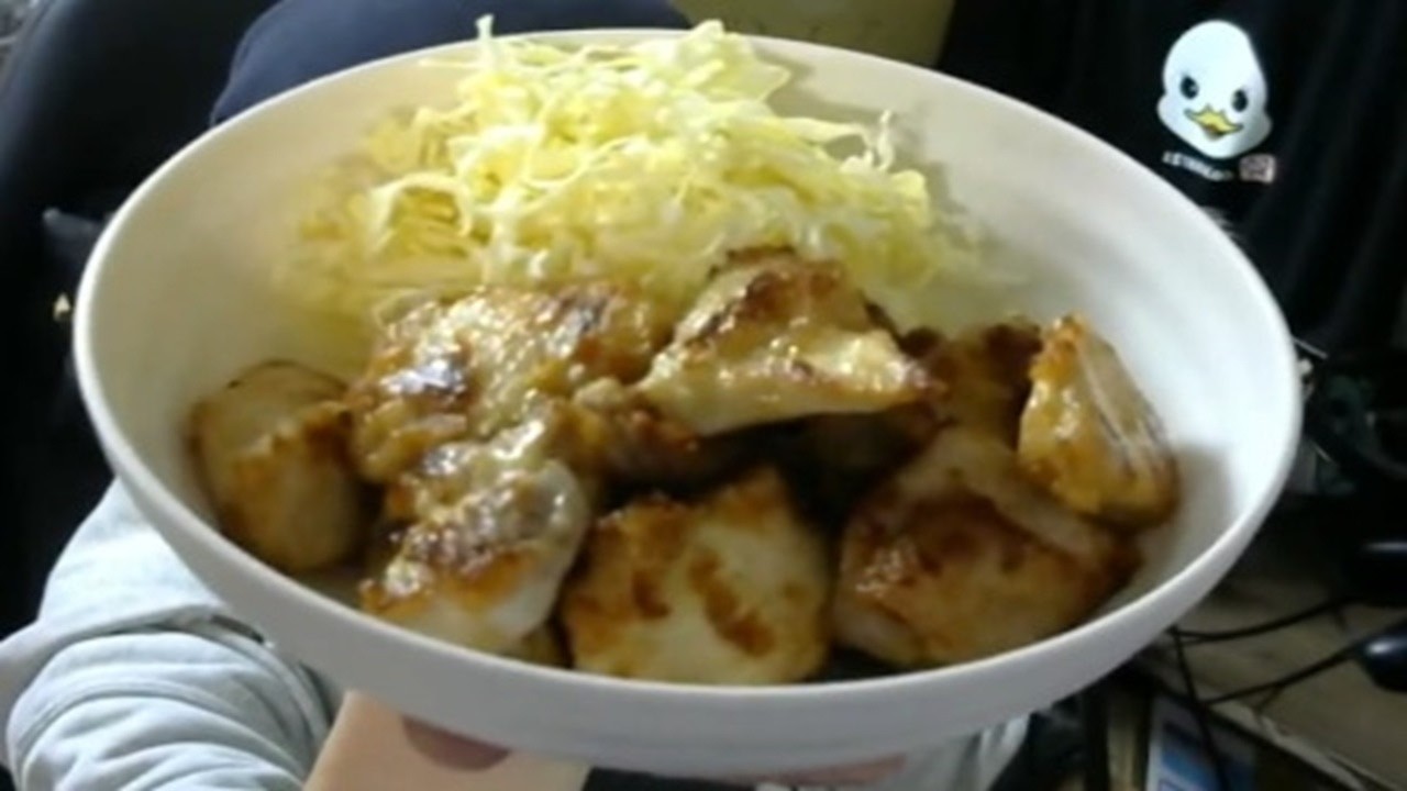 鶏むね肉のガリマヨ醤油揚げ #20260221