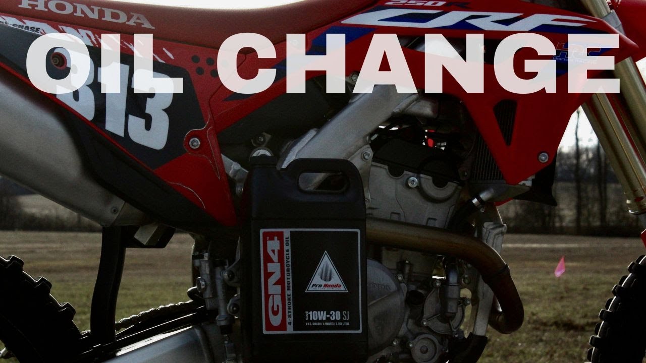 2023/2024 Honda CRF250R Oil Change In UNDER 8 MINUTES