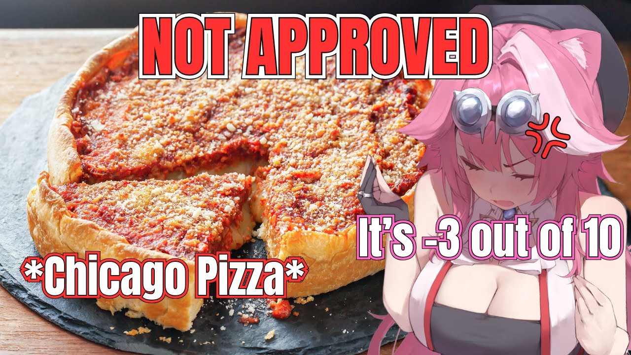 Raora Mamma Tried Chicago Pizza And It's Not Get Approved From Her