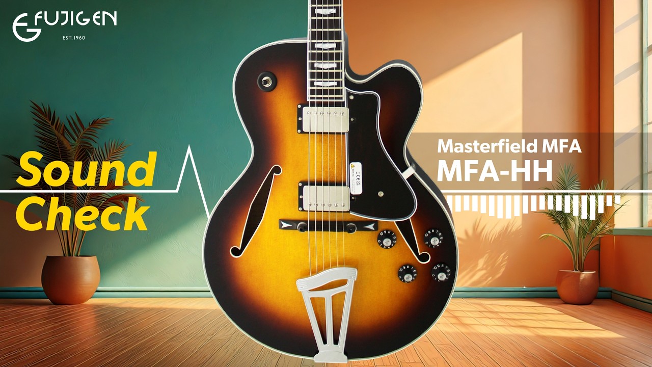 【フジゲンってどんな音？】Masterfield MFAシリーズ MFA-HH【公式サウンドチェック】