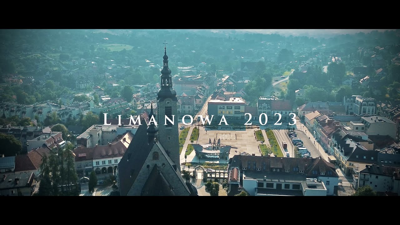 Limanowa - drone video - 4K (2023)