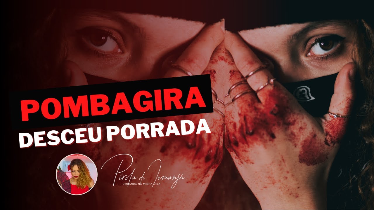 POMBA GIRA desceu a PORRADA NELE