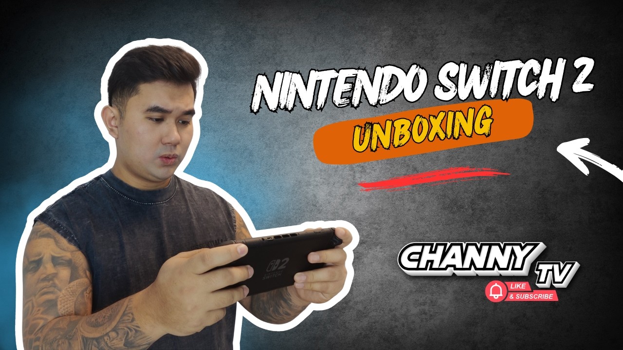 UNBOXING TIME! Nintendo Switch 2 | Channy TV