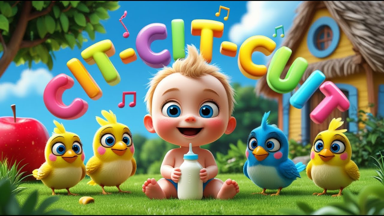 CIT-CIT-CUIT BURUNG BERNYANYI - KUMPULAN LAGU ANAK DAN BALITA TERPOPULER | Lopelope