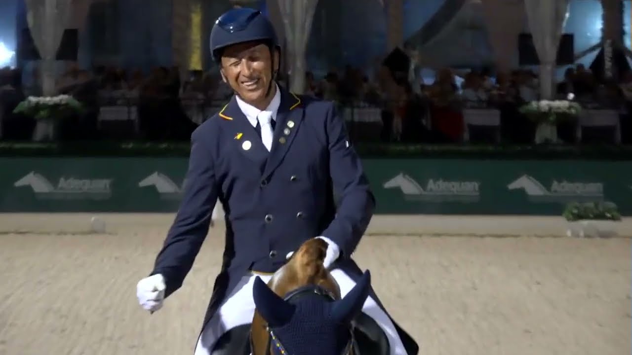 Julio Mendoza Loor & Jewel's Goldstrike | 78.165% | Zen Elite CDI-W Grand Prix Freestyle