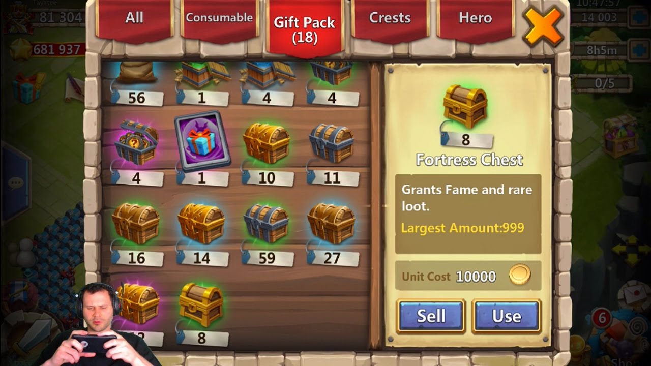 JT's Free 2 Play Gets BLESSED Spend Gems & Win Castle Clash