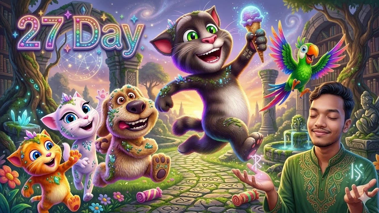 TALKING TOM LIVE DAY 27 #live#shortsfeed #talkingtom #talkingtom2 #trending #live #funnycat