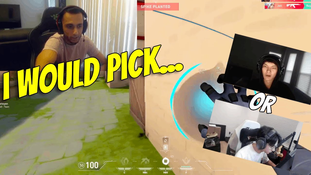 NRG FNS on picking SEN TenZ or SEN Sinatraa