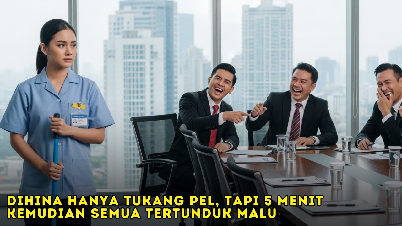 “SAYA BISA BANTU” OB DITERTAWAKAN SAAT RAPAT DIREKSI KARENA CUMA LULUSAN SD, TAPI 5 MENIT KEMUDIAN..