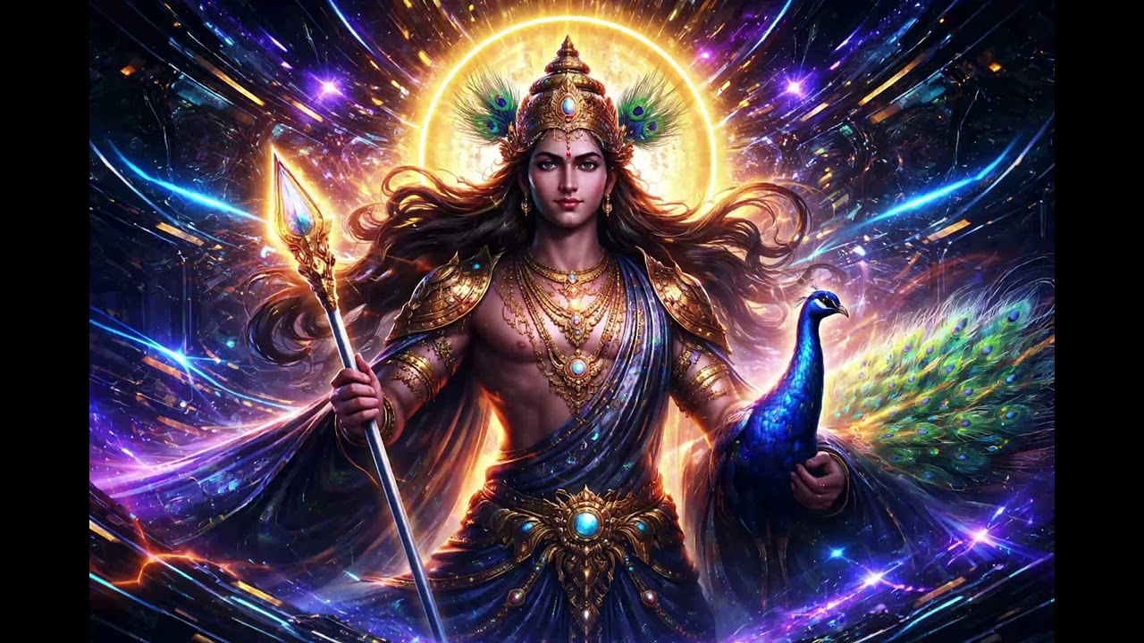 KARTIKEYA — The Neon Commander of Mahadeva