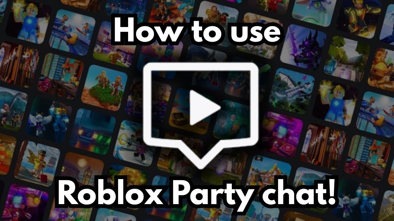 *SIMPLE TUTORIAL* How to use Roblox Party Chat!