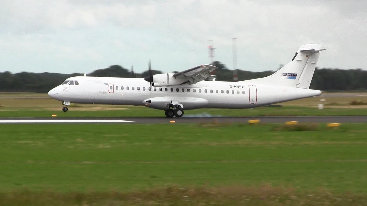 Avanti Air ► ATR 72-202 ► Landing - Takeoff ✈ Groningen Airport Eelde