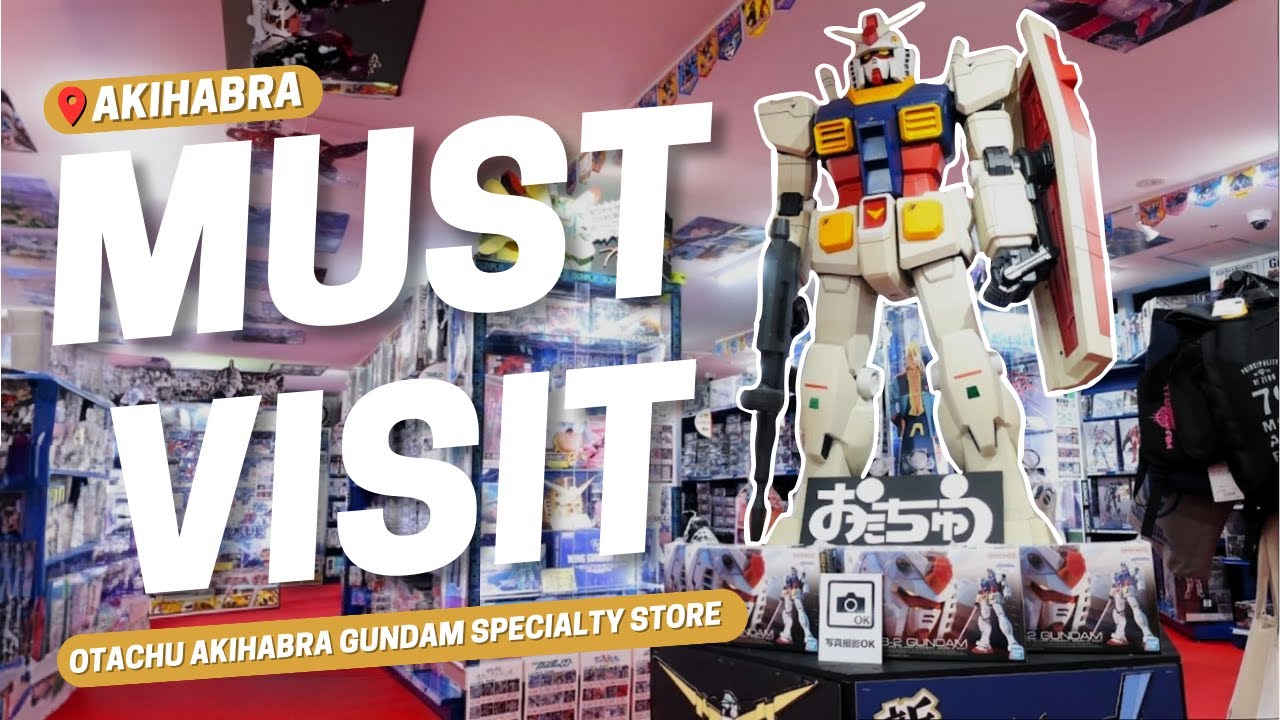 Скрытый магазин Gundam в Акихабаре, где есть ВСЕ (РЕДКИЕ НАХОДКИ)