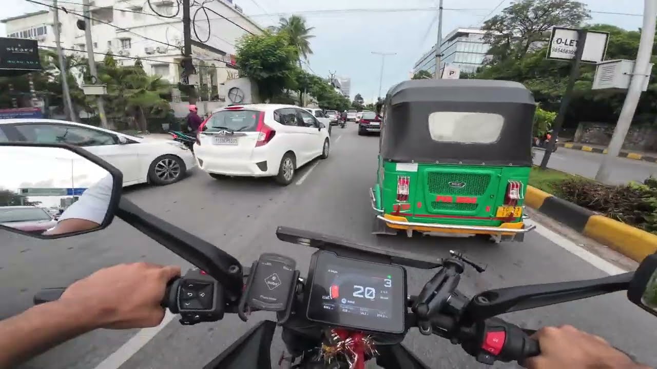 Поездка на мотоцикле KTM Duke 250 в хайтек-Сити Hyderabad Mindspace! | Велопробег по Хайдарабаду!