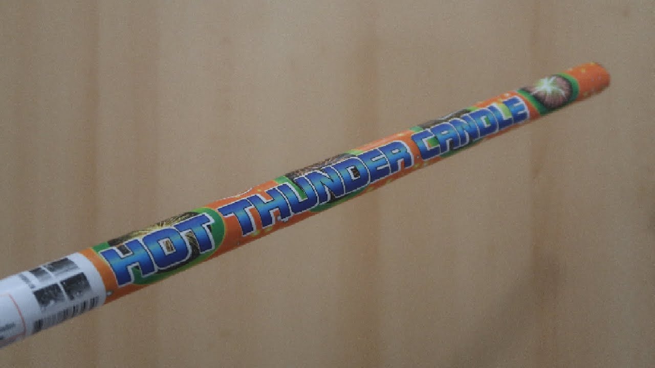 Hot Thunder Candle | Mirnovec Pirotehnika