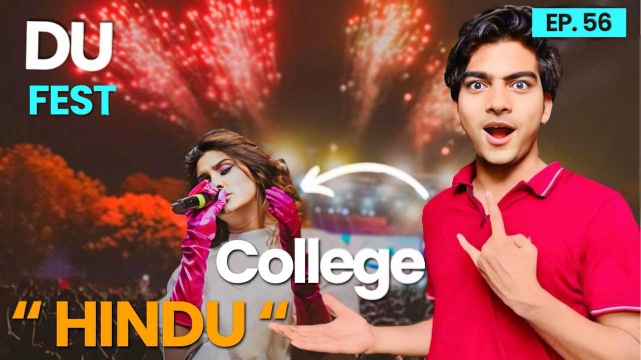 Hindu college “MECCA“ Fest ❤️✌️🔥 | Brain Teaser Vlog | Delhi University College | DU North Campus 🏫