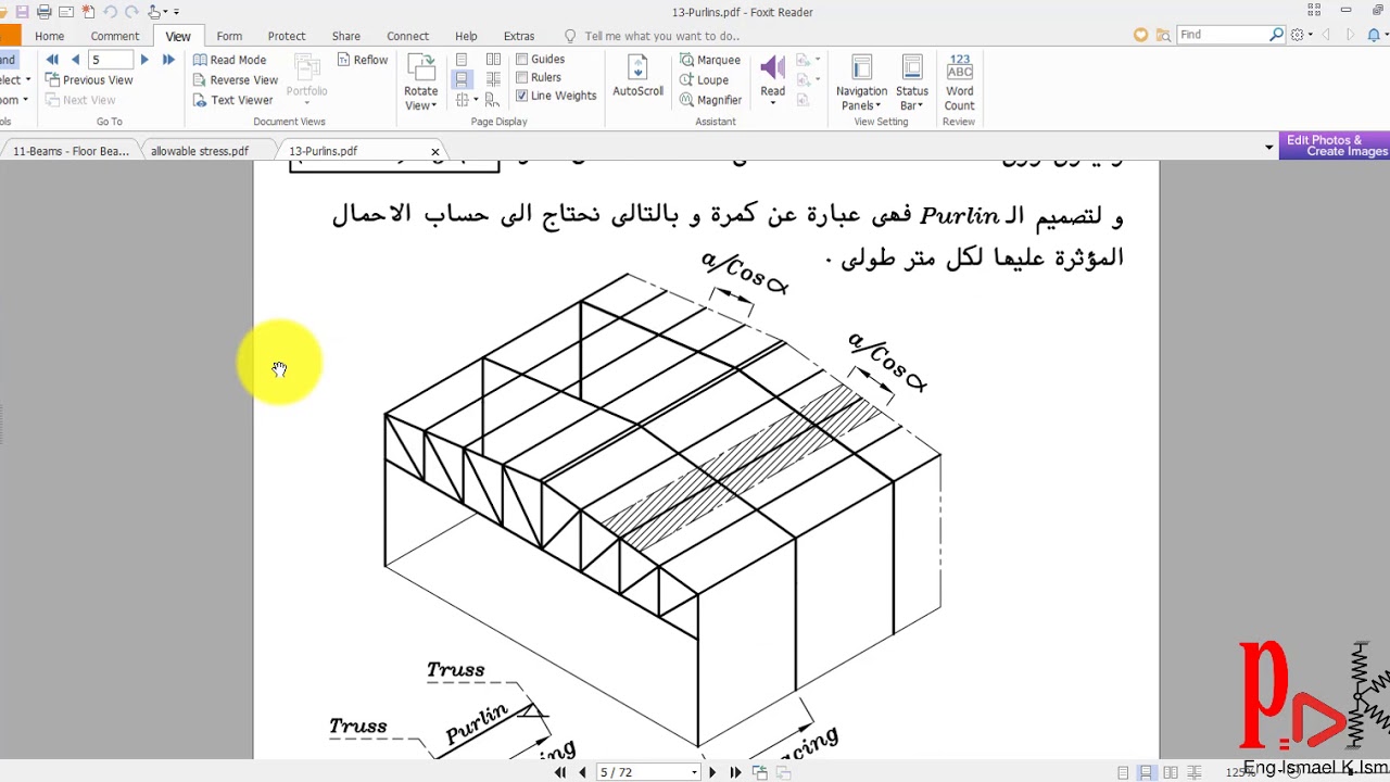 Design of Purlins