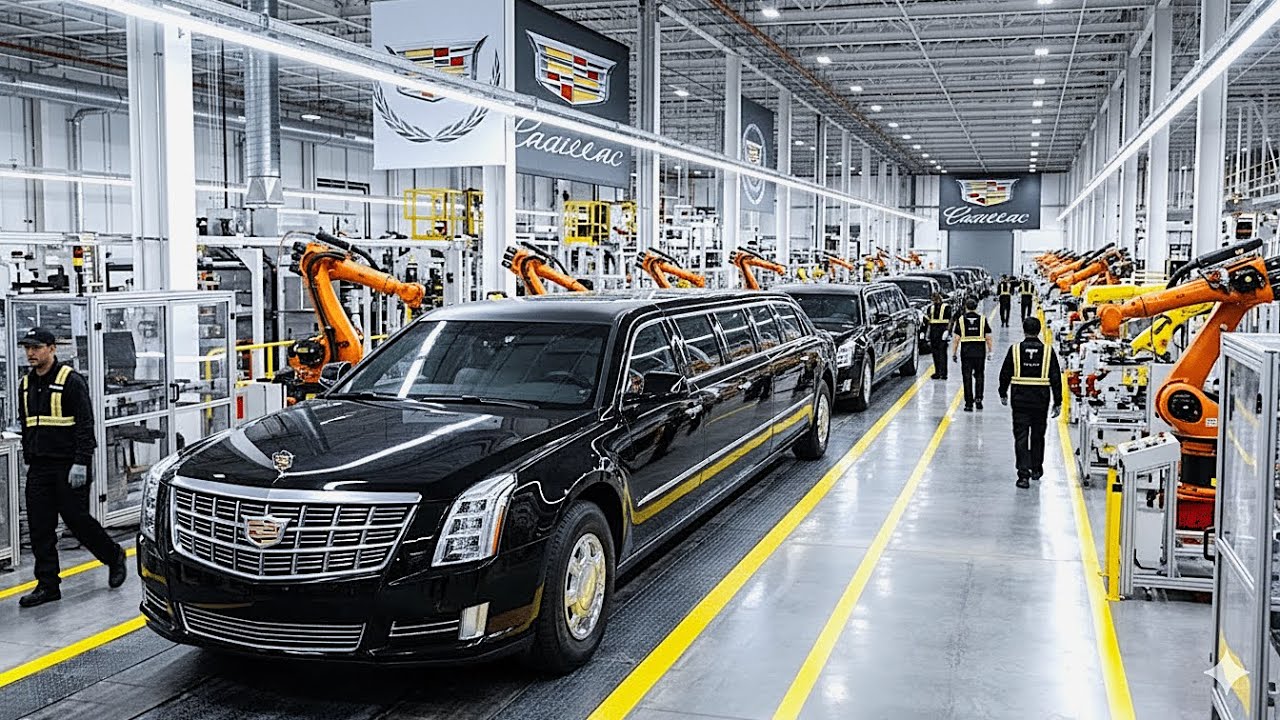 INSIDE THE CADILLAC FACTORY: How &ldquo;The Beast&rdquo; Is Built | Secret Presidential Limousine Production