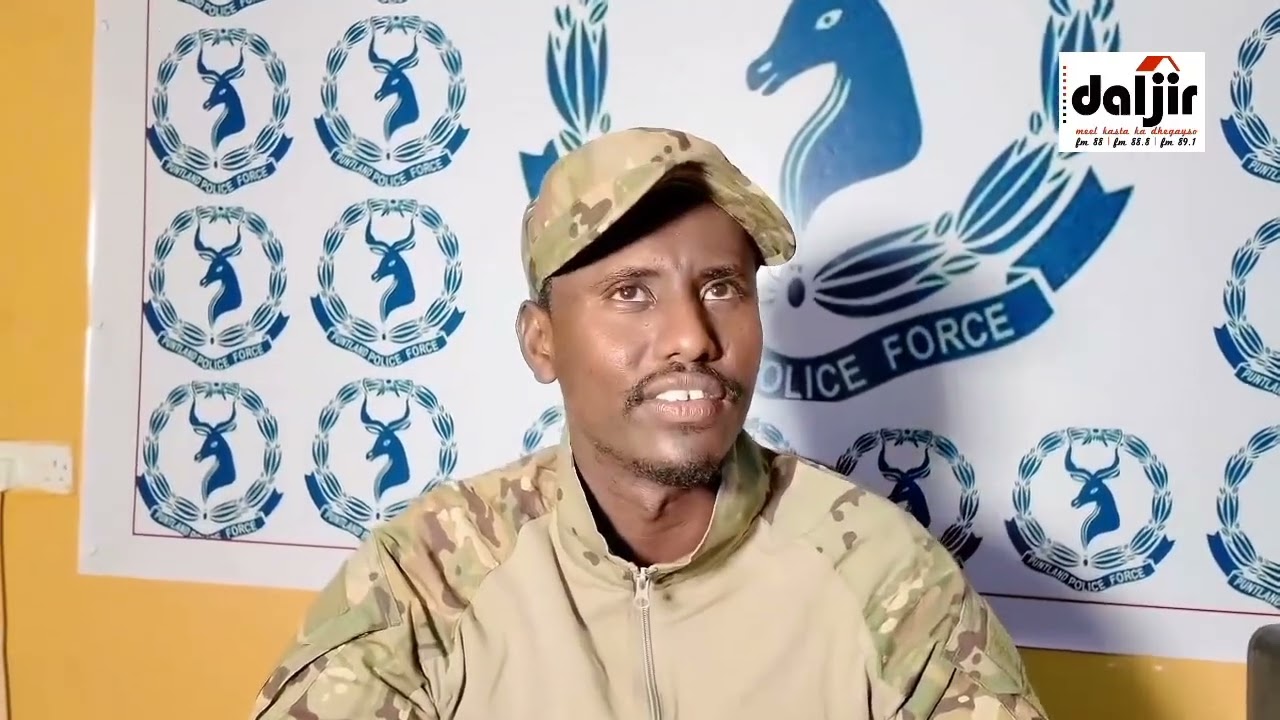 Taliyaha Qaybta Booliska Gobolka Mudug oo ka warbixiyey hawlgal lagu dilay nin dil gaystay.