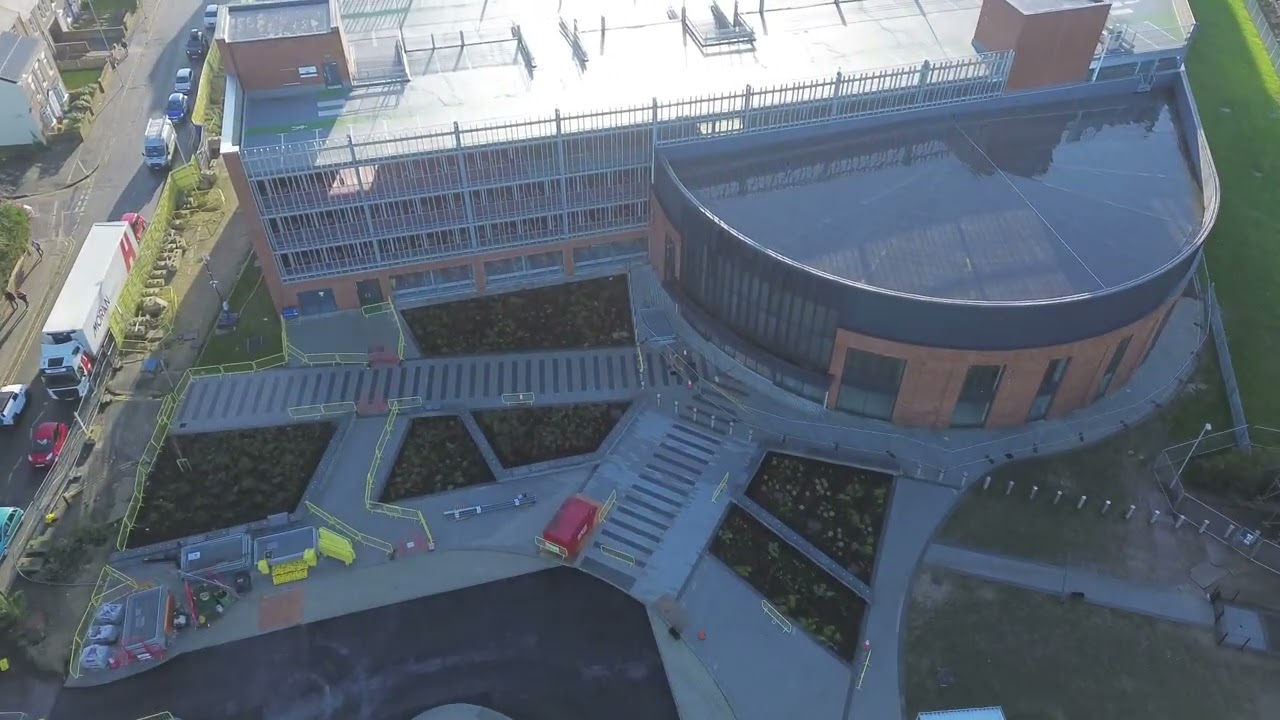 DARLINGTON NEW RAILWAY STATION CARPARK PART 36