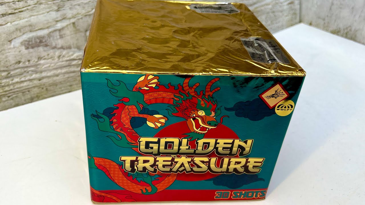 GOLDEN TREASURE 30 SHOTS | WOLFF VUURWERK 